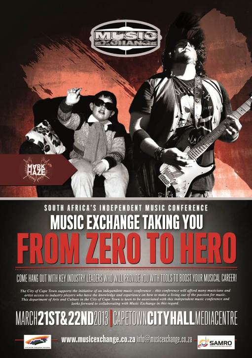 Music Exchange: South Africa's Independent Music Conference, March 21st and 22nd 2013